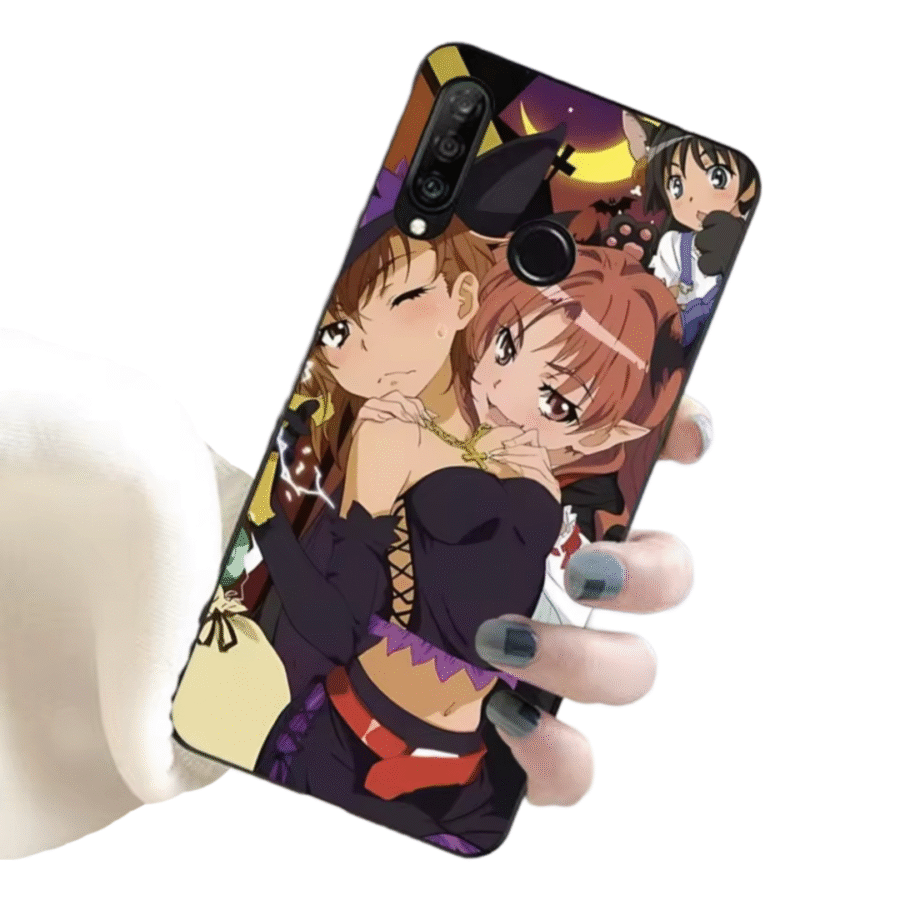 Anime A Certain Magical Index Mikoto Misaka And Kuroko Shirai Huawei Honor Phone Case Anime A Certain Magical Index Mikoto Misaka And Kuroko Shirai Huawei Honor Phone Case