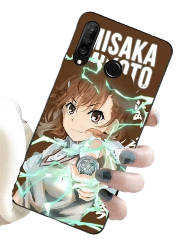 Anime A Certain Magical Index Mikoto Misaka Phone Case For Huawei Honor