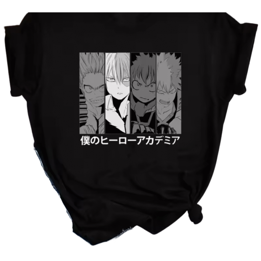 My Hero Academia Anime Character T-Shirt My Hero Academia Anime Character T-Shirt