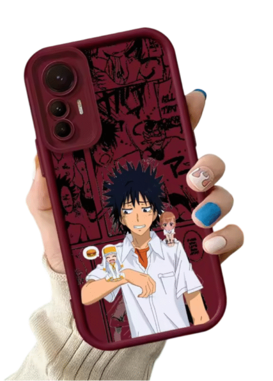Kamijou Touma A Certain Magical Index Anime TPU Phone Case