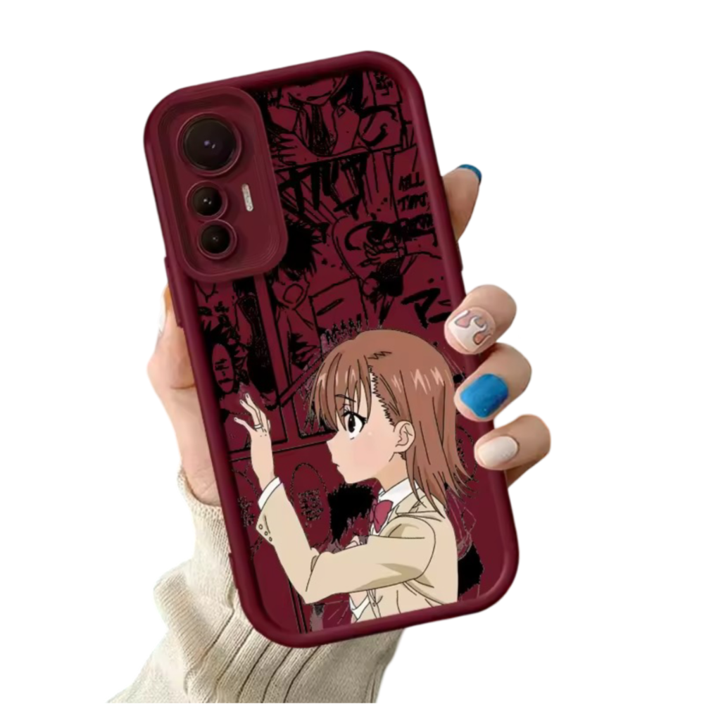 A Certain Magical Index Anime Mikoto Misaka TPU Phone Case A Certain Magical Index Anime Mikoto Misaka TPU Phone Case
