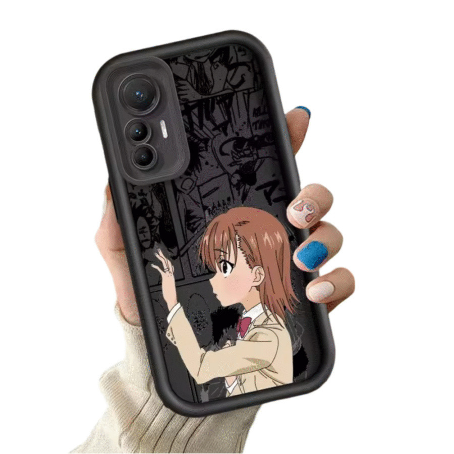 A Certain Magical Index Mikoto Misaka Anime TPU Phone Case A Certain Magical Index Mikoto Misaka Anime TPU Phone Case