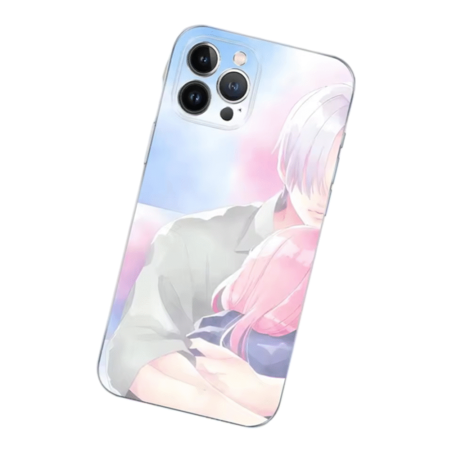 A Sign Of Affection Anime Itsuomi Nagi And Yuki Itose Phone Case For iPhone A Sign Of Affection Anime Itsuomi Nagi And Yuki Itose Phone Case For iPhone