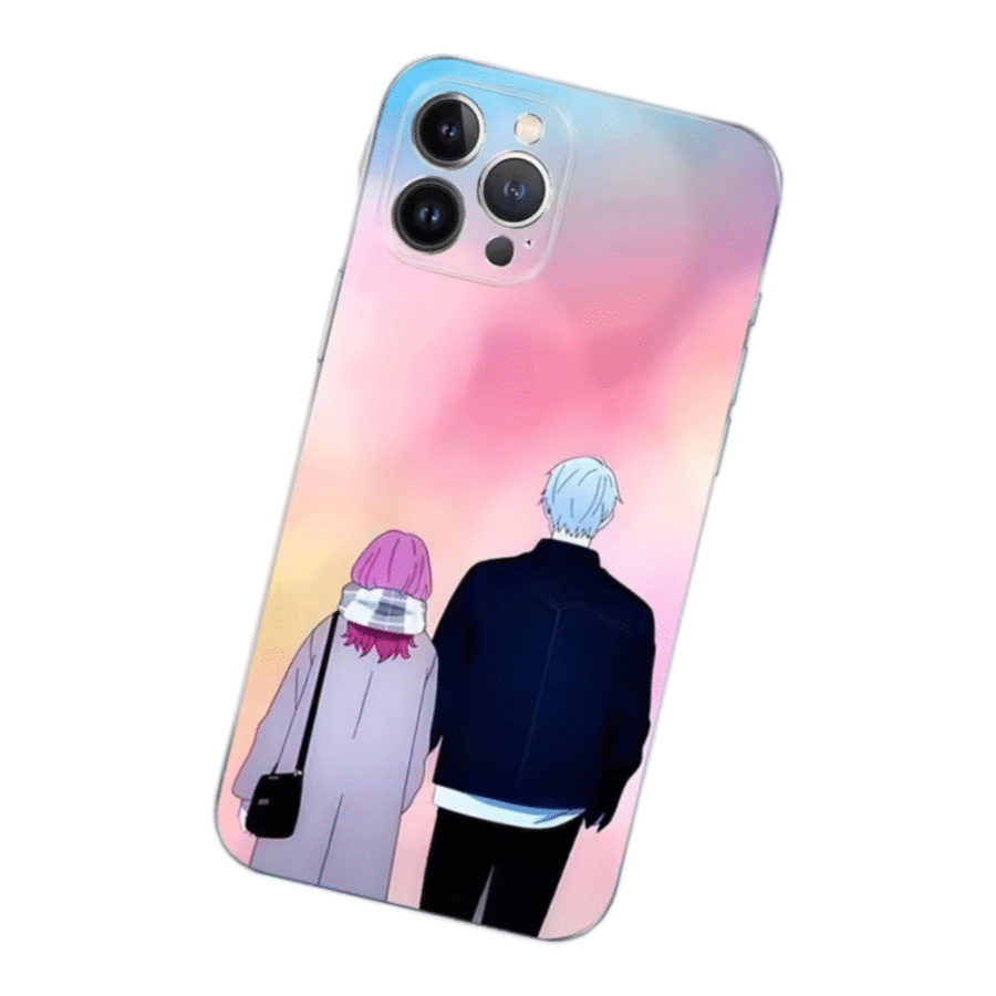 A Sign Of Affection Itsuomi Nagi With Yuki Itose Anime Phone Case For iPhone A Sign Of Affection Itsuomi Nagi With Yuki Itose Anime Phone Case For iPhone