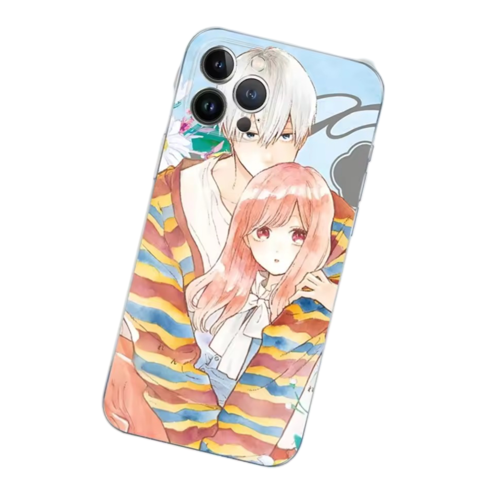 Anime A Sign Of Affection Itsuomi Nagi With Yuki Itose Phone Case For iPhone Anime A Sign Of Affection Itsuomi Nagi With Yuki Itose Phone Case For iPhone