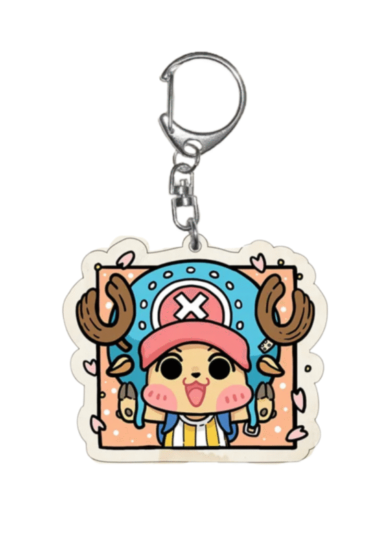 Anime One Piece Tony Tony Chopper Keychain Pendant