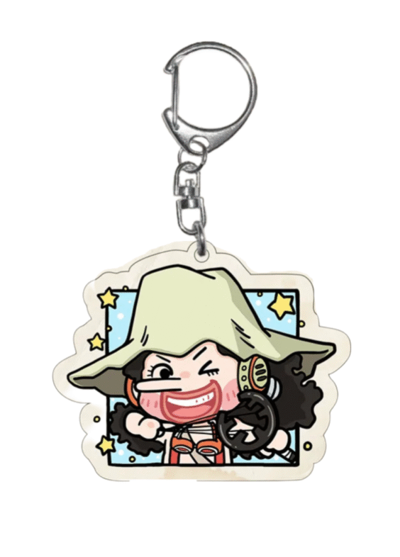 Anime One Piece Usopp Keychain Pendant