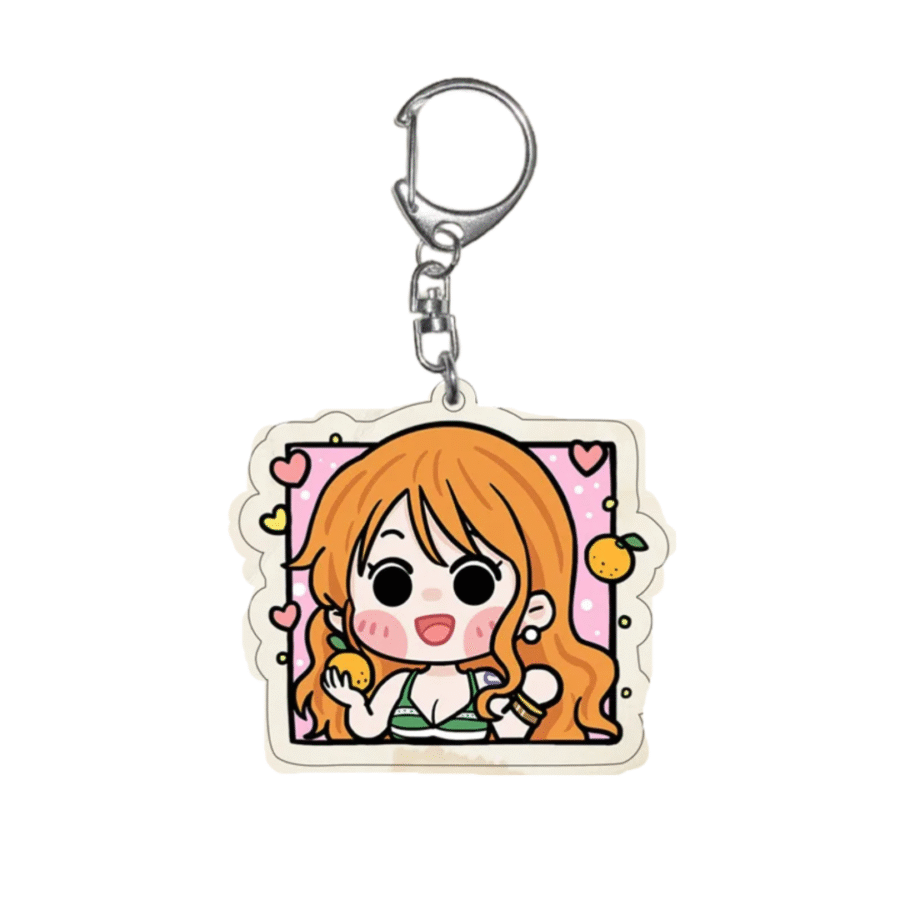 Anime One Piece Nami Keychain Pendant Anime One Piece Nami Keychain Pendant