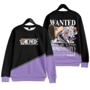 Anime One Piece Dead Or Alive Gear 5 Luffy Casual Sweatshirt