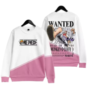 Anime One Piece Dead Or Alive Gear 5 Luffy Sweatshirt