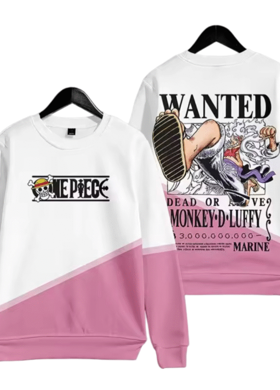 Anime One Piece Dead Or Alive Gear 5 Luffy Sweatshirt