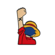 One Piece Luffy Anime Enamel Pin