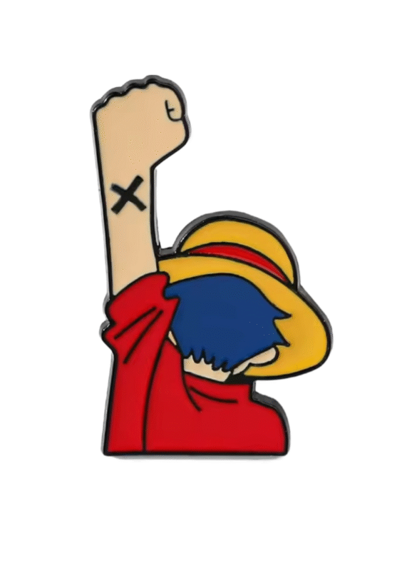 One Piece Luffy Anime Enamel Pin