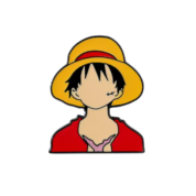 One Piece Anime Luffy Enamel Pin