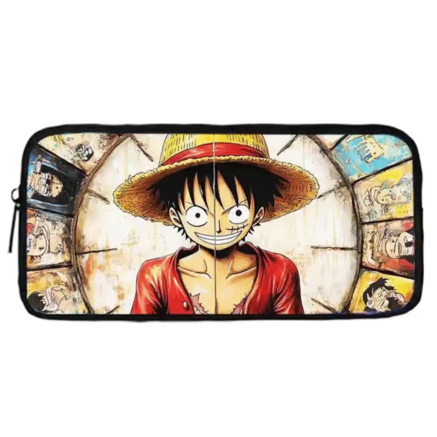Anime One Piece Luffy Student Pencil Case Anime One Piece Luffy Student Pencil Case
