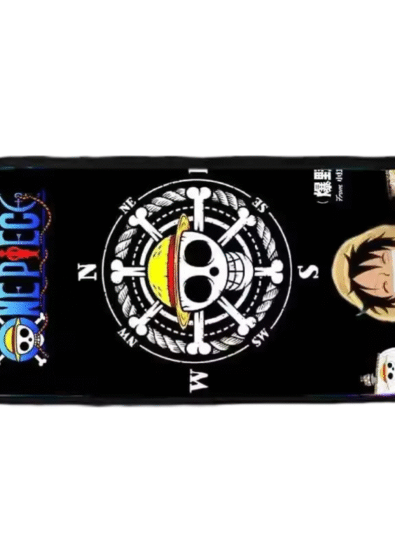 One Piece Anime Luffy With Symbol Pencil Case