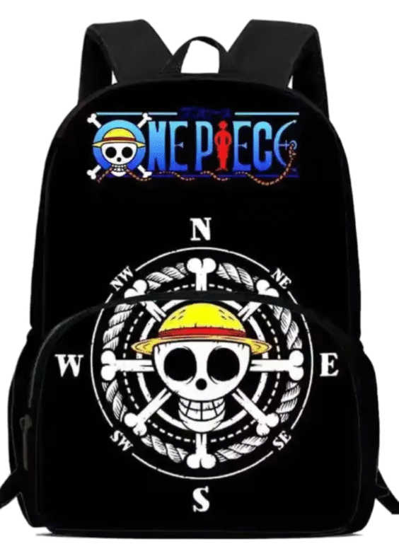 Anime One Piece Symbol Schoolbag