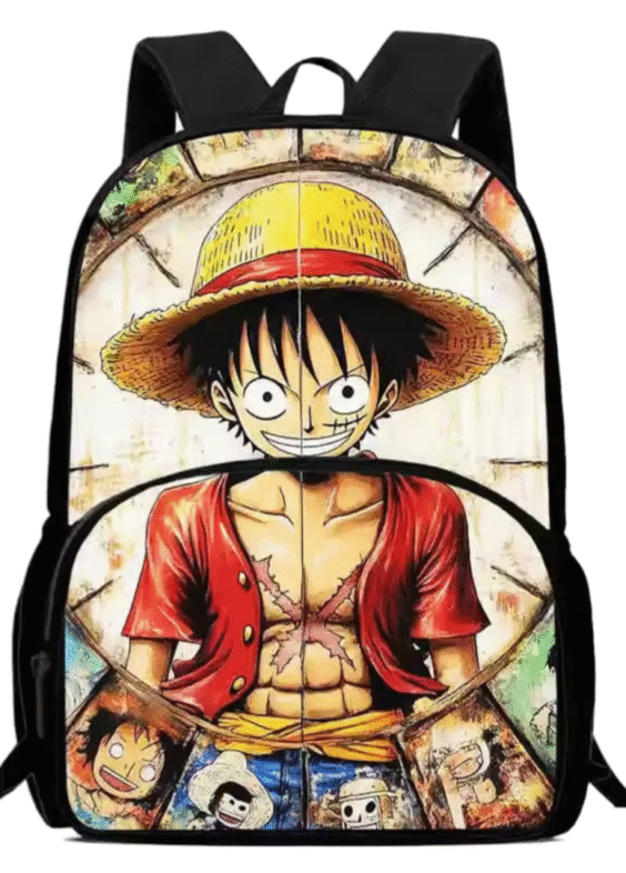 Anime One Piece Luffy Schoolbag