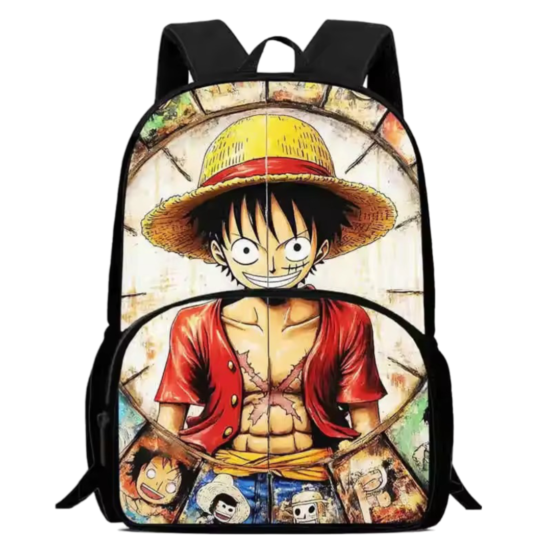 Anime One Piece Luffy Schoolbag Anime One Piece Luffy Schoolbag
