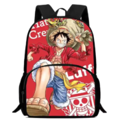 Anime One Piece Luffy Student Schoolbag