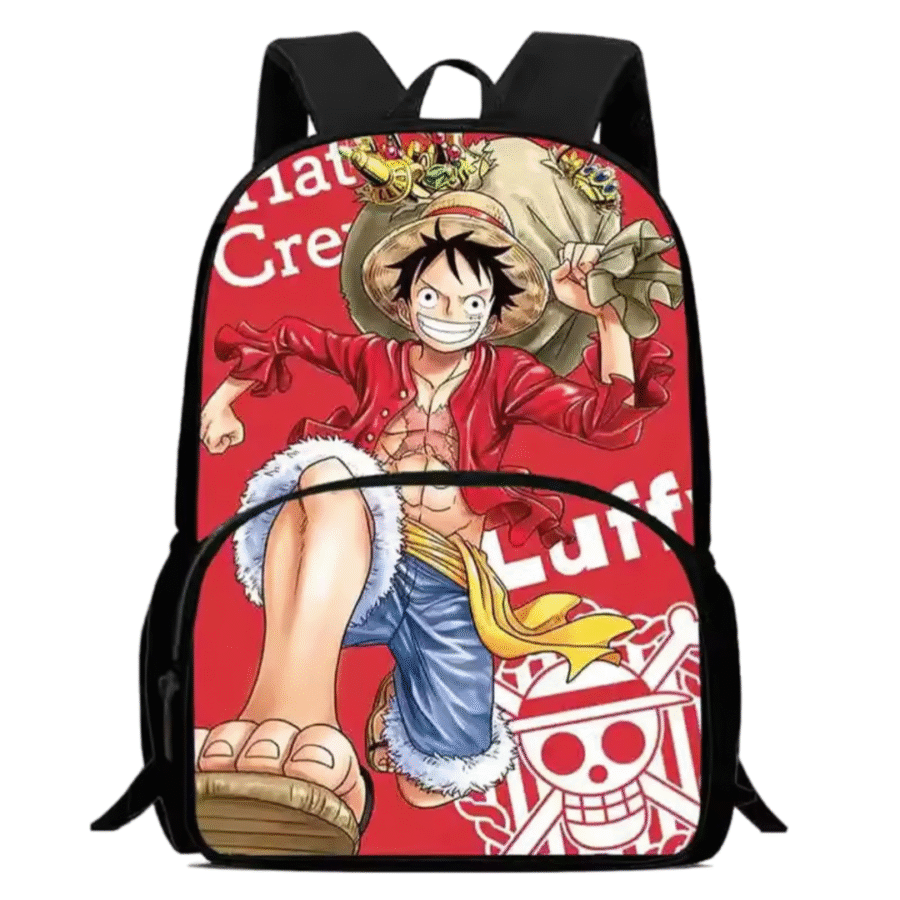 Anime One Piece Luffy Student Schoolbag Anime One Piece Luffy Student Schoolbag