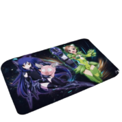 Accel World Anime Kuroyukihime Chiyuri Kurashima And Arita Haruyuki Floor Mat