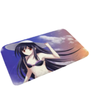 Accel World Anime Kuroyukihime Floor Mat