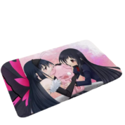 Accel World Anime Kuroyukihime And Haruyuki Arita Anti-Slip Floor Mat