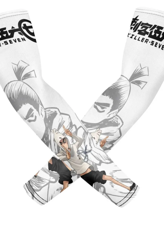 Anime Scissor Seven UV Sun Protection Arm Sleeves