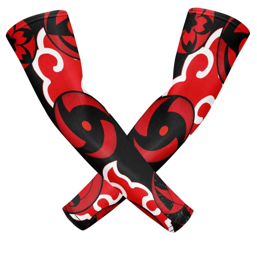 Anime Naruto Mangekyō Sharingan UV Sun Protection Arm Sleeves