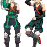 My Hero Academia Katsuki Bakugo Anime Double Side Print Hugging Body Cushion Cover