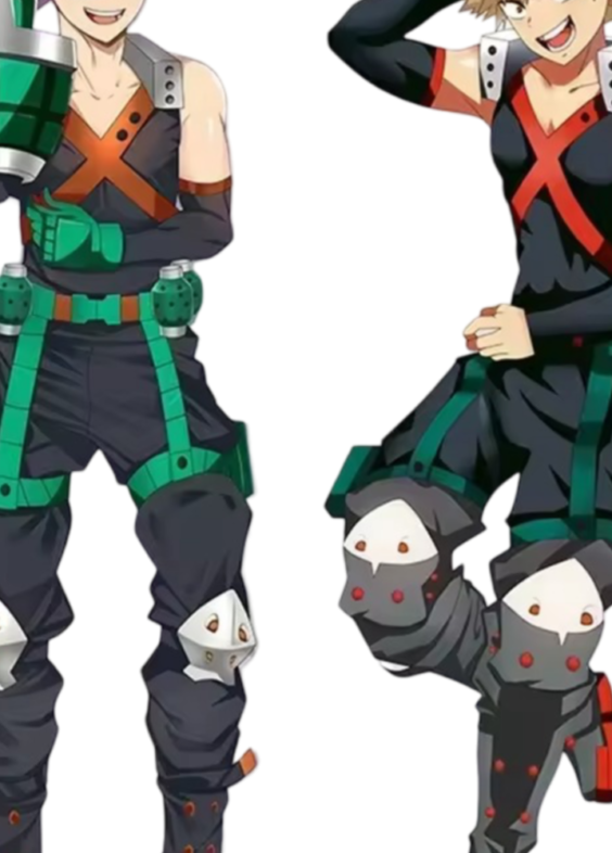 My Hero Academia Katsuki Bakugo Anime Double Side Print Hugging Body Cushion Cover