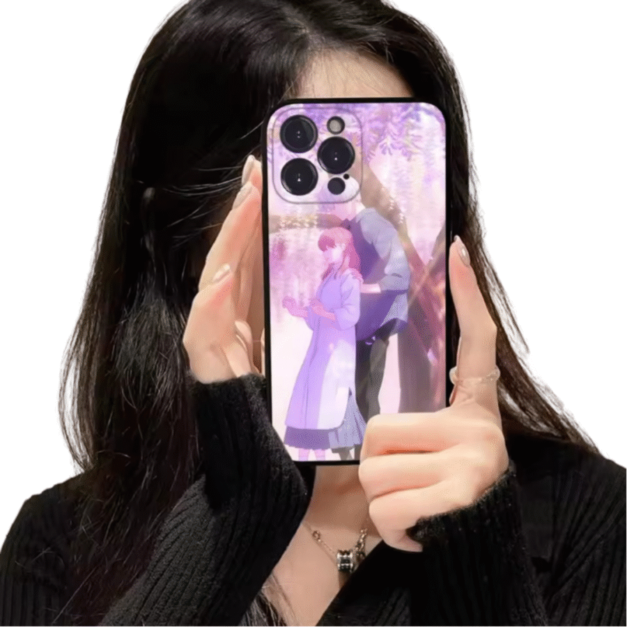 Anime A Sign Of Affection Itsuomi Nagi And Yuki Itose Silicone Phone Case For iPhone Anime A Sign Of Affection Itsuomi Nagi And Yuki Itose Silicone Phone Case For iPhone