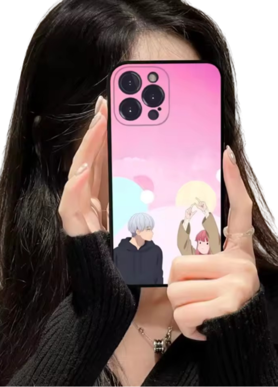 A Sign Of Affection Anime Itsuomi Nagi And Yuki Itose Silicone Phone Case For iPhone