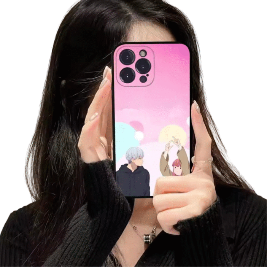 A Sign Of Affection Anime Itsuomi Nagi And Yuki Itose Silicone Phone Case For iPhone A Sign Of Affection Anime Itsuomi Nagi And Yuki Itose Silicone Phone Case For iPhone