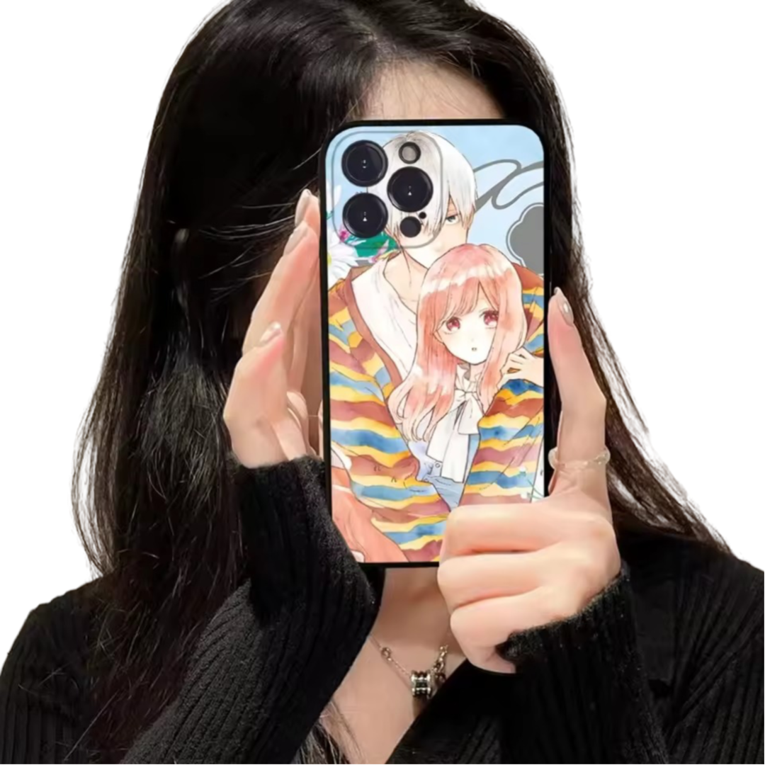 Anime A Sign Of Affection Yuki Itose And Itsuomi Nagi Silicone iPhone Case Anime A Sign Of Affection Yuki Itose And Itsuomi Nagi Silicone iPhone Case