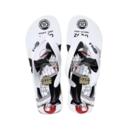 Anime One Piece Luffy White Flip Flops Slipper
