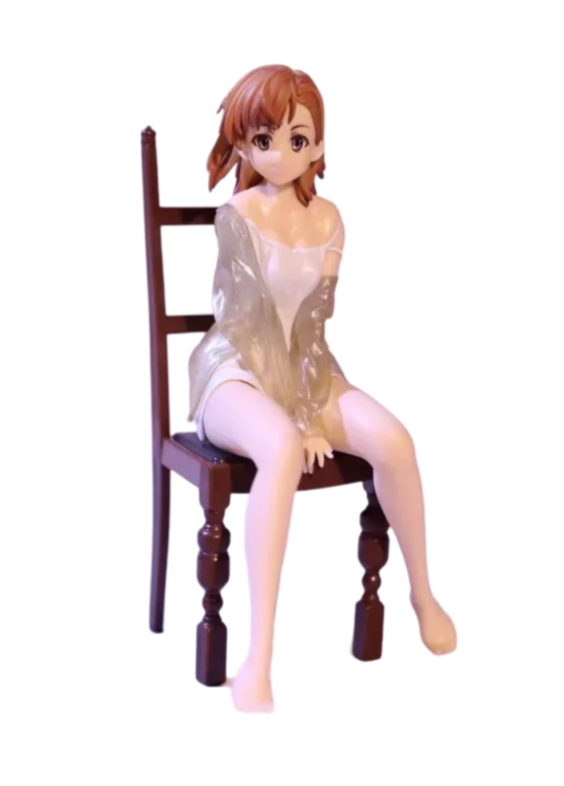20cm Anime Toaru Majutsu No Index Misaka Mikoto Chiars Action Figure Toy