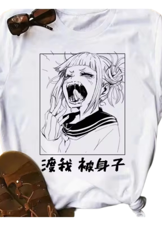 My Hero Academia Himiko Toga Anime Printed T-Shirt