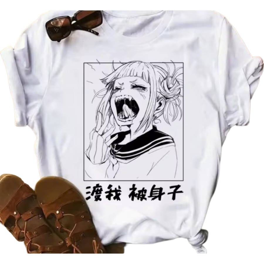 My Hero Academia Himiko Toga Anime Printed T-Shirt
