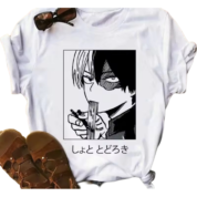 My Hero Academia Shoto Todoroki Printed Anime T-Shirt