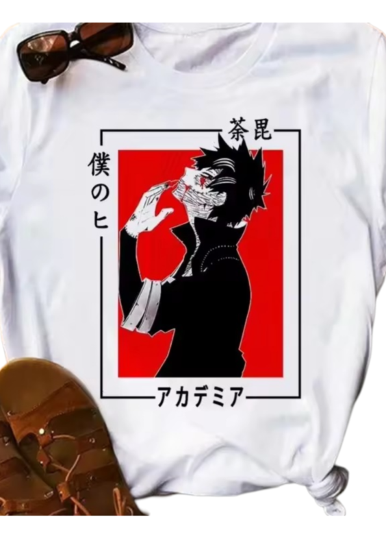 My Hero Academia Dabi Printed Anime T-Shirt