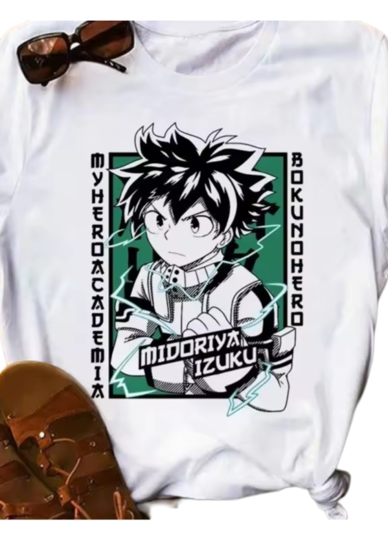 My Hero Academia Izuku Midoriya Printed Anime T-Shirt