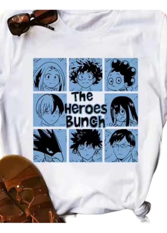 My Hero Academia The Heroes Bunch Anime T-Shirt