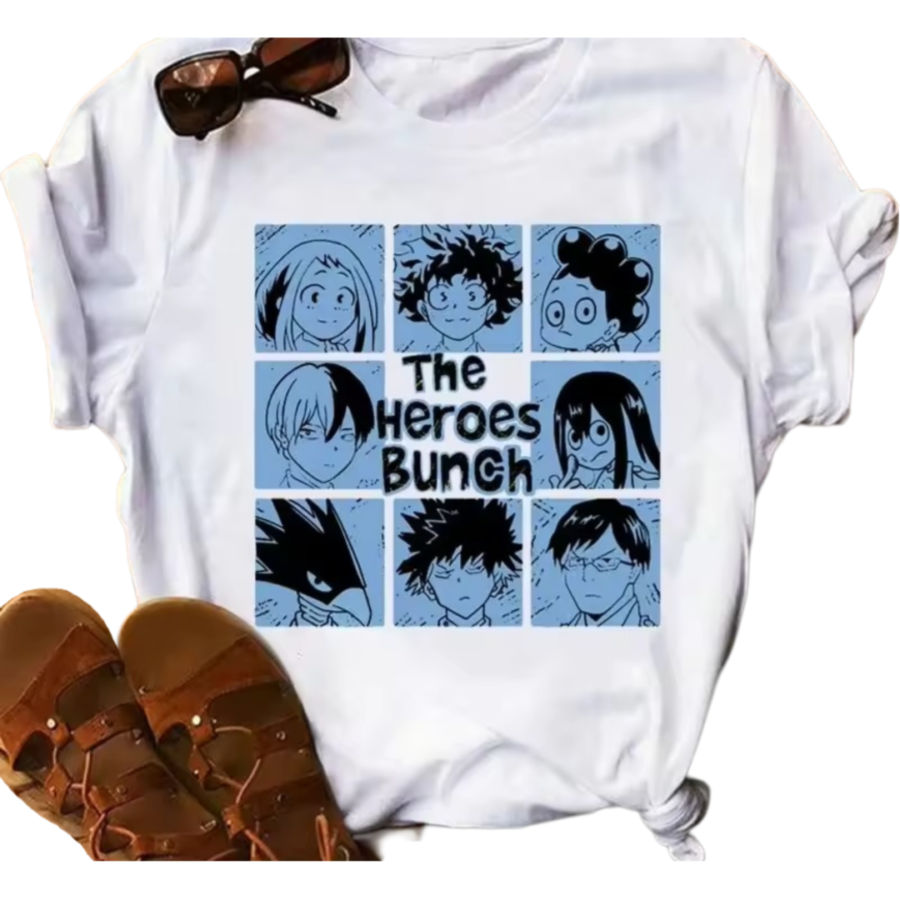 My Hero Academia The Heroes Bunch Anime T-Shirt