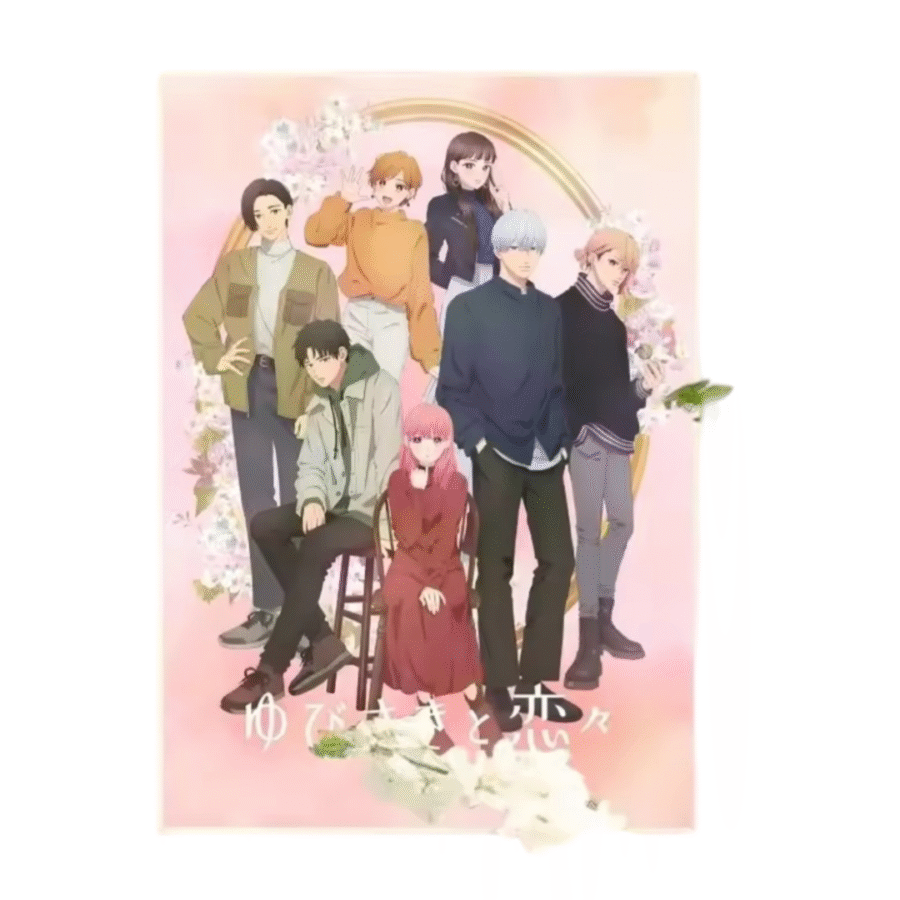 Anime A Sign Of Affection Character Painting Wall Art Anime A Sign Of Affection Character Painting Wall Art