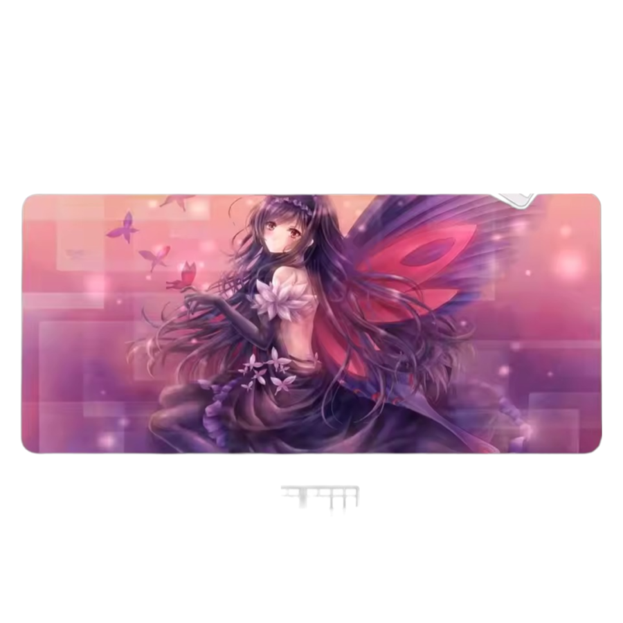 Anime Accel World Kuroyukihime Durable Rubber Mouse Pad