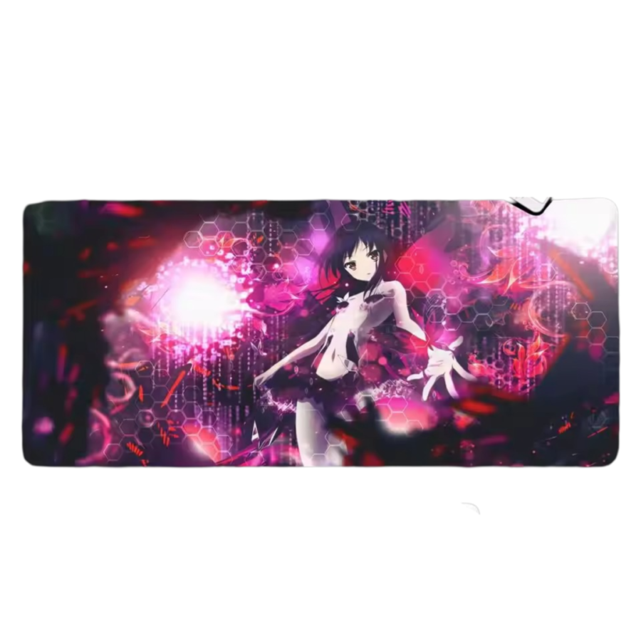 Accel World Kuroyukihime Anime Durable Rubber Mouse Pad