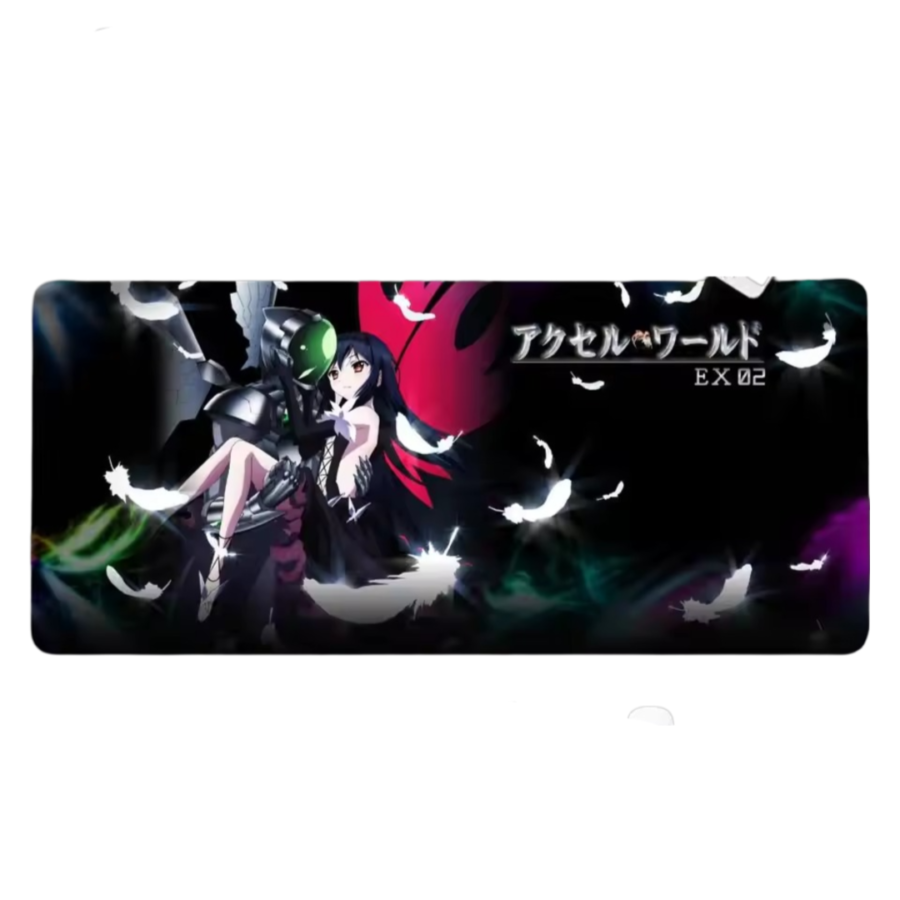 Accel World Kuroyukihime Durable Rubber Anime Mouse Pad