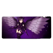 Anime Accel World Kuroyukihime Purple Mouse Pad